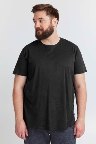 T-Shirt !Solid en noir : devant