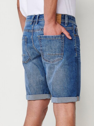 KOROSHI Regular Jeans in Blue