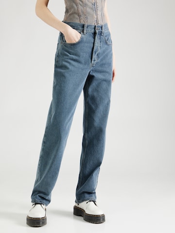 TOPSHOP Loosefit Farmer 'Kort' - kék: elől