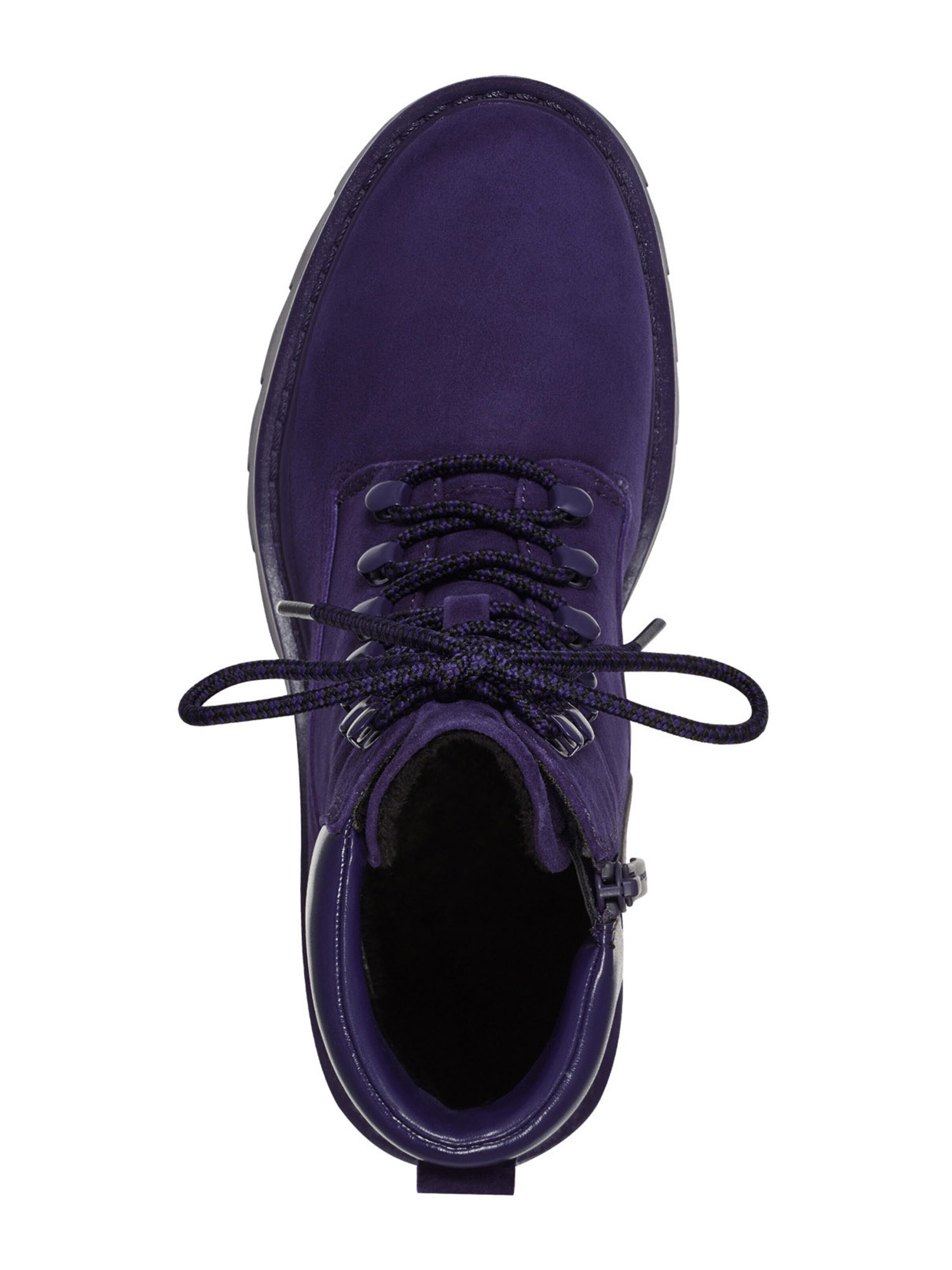 Tamaris Fűzős rövid szárú csizmák - lila