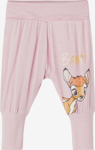 NAME IT - Pantalón 'Bambi Jess' en rosa: frente