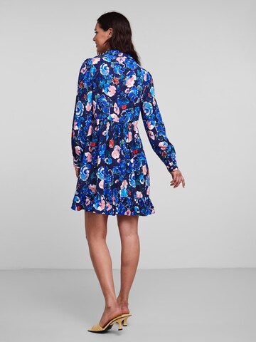Robe-chemise 'Lima' YAS en bleu
