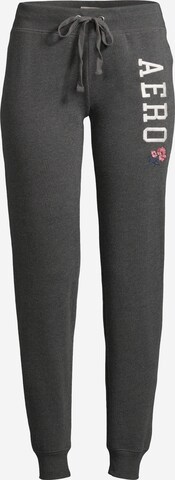 AÉROPOSTALE - Tapered Pantalón en gris: frente