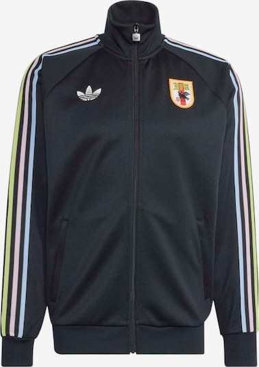 ADIDAS PERFORMANCE Urheilullinen collegetakki 'JFA' värissä vaaleansininen / roosa / musta / valkoinen, Tuotenäkymä