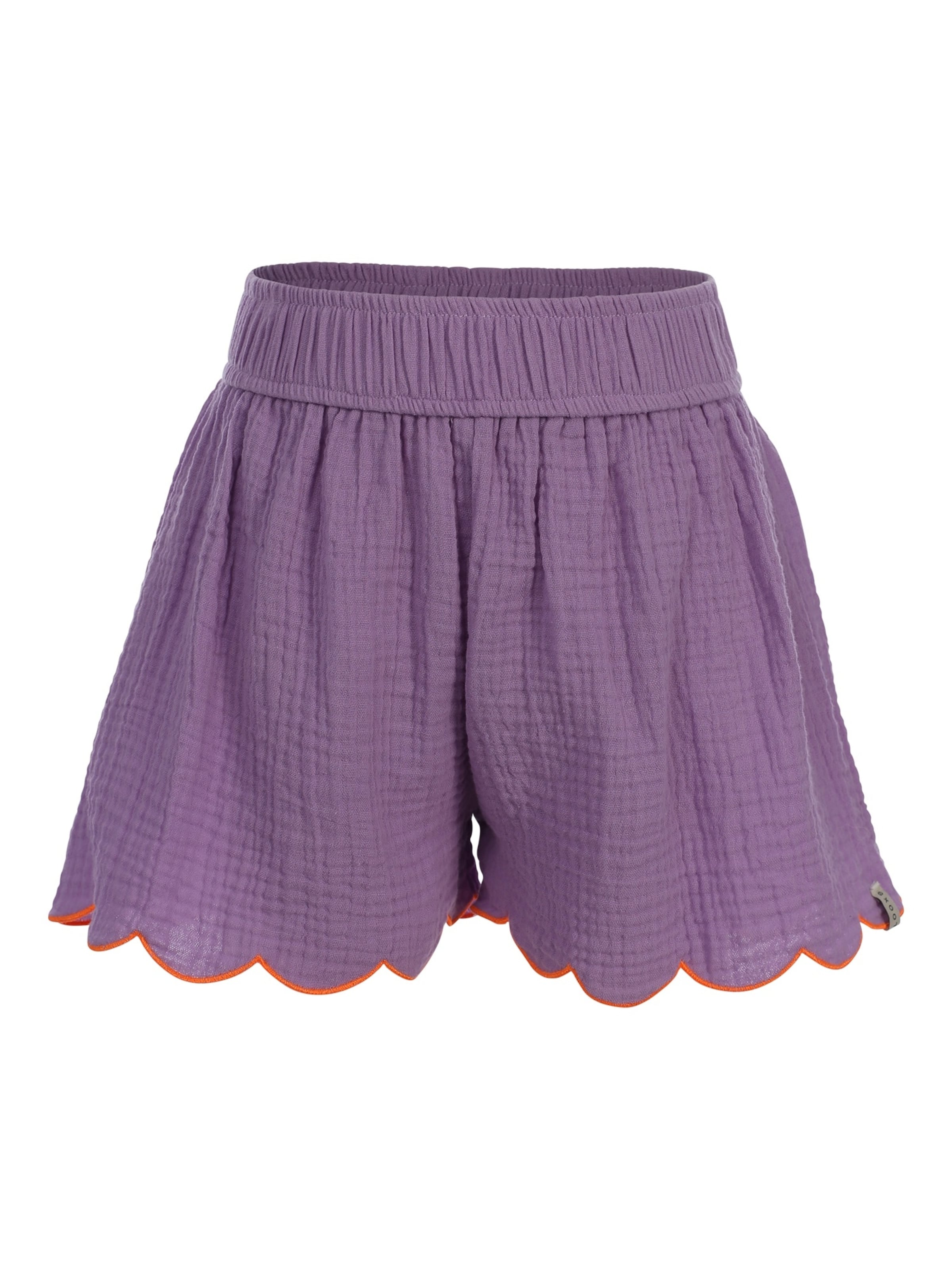 Looxs Revolution Regular Pants in Purple: front