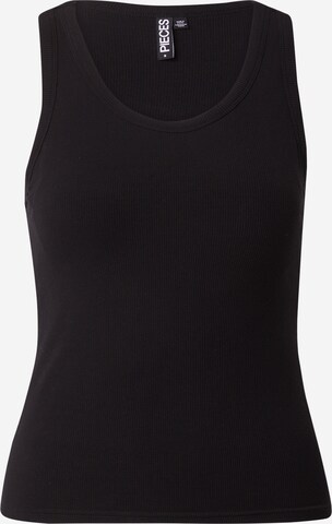 PIECES Top 'ANIBI' in Black: front