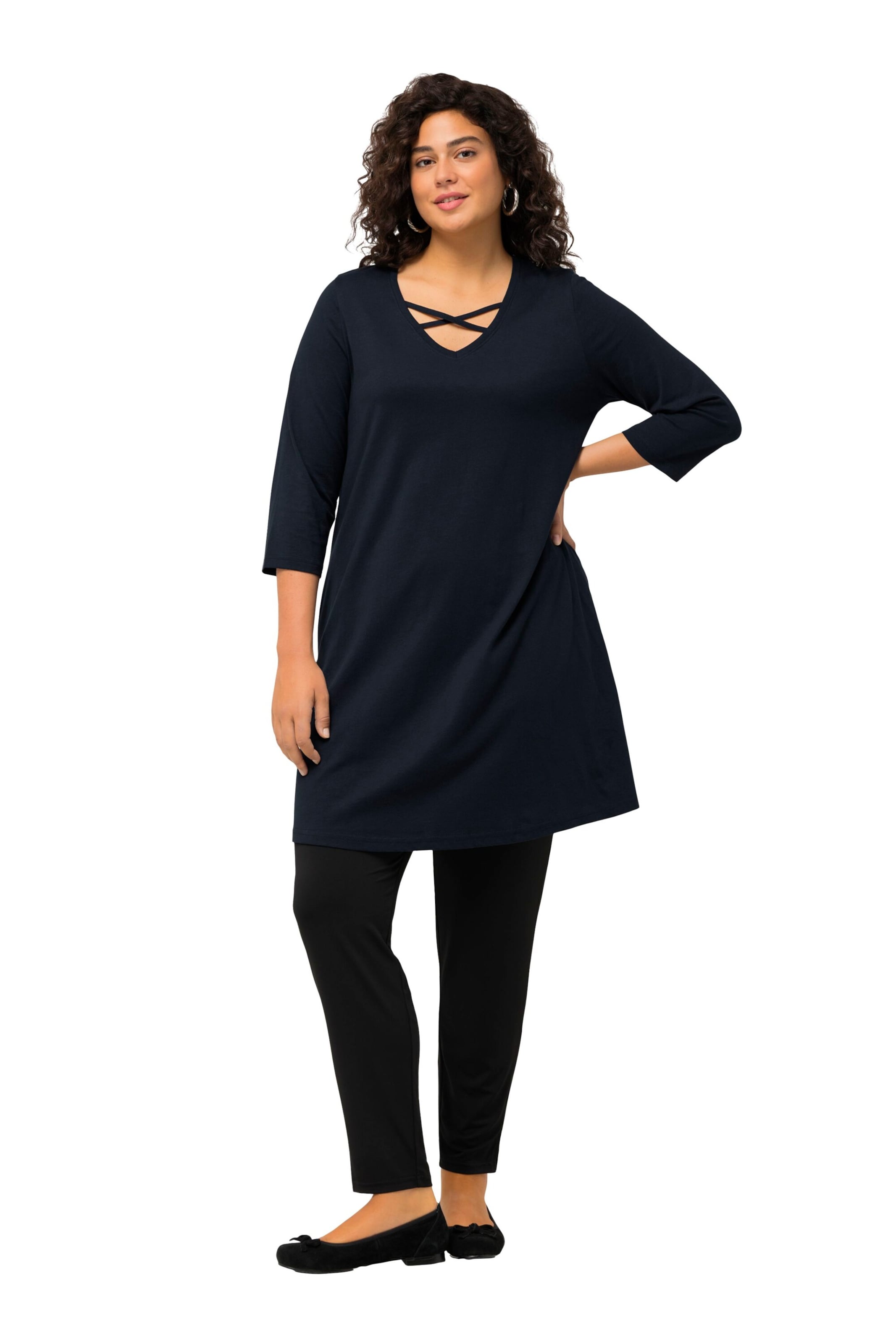 Ulla Popken Shirt in Blauw