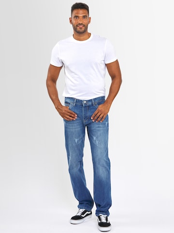 Alessandro Salvarini Regular Jeans 'Carlo ' in Blauw