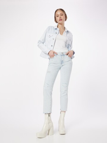 7 for all mankind Слим фит Дънки в синьо