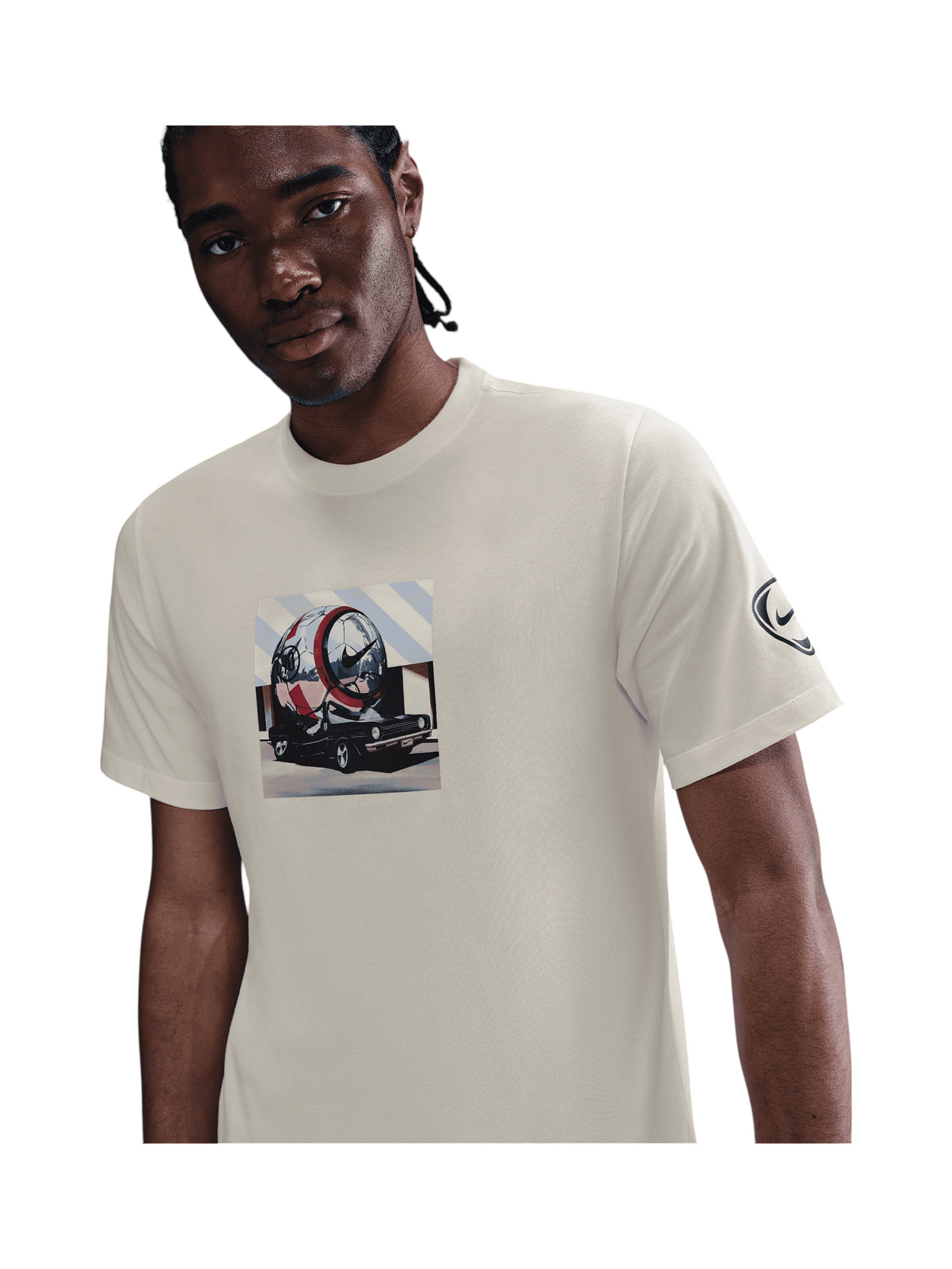 NIKE T-Shirt in Weiß