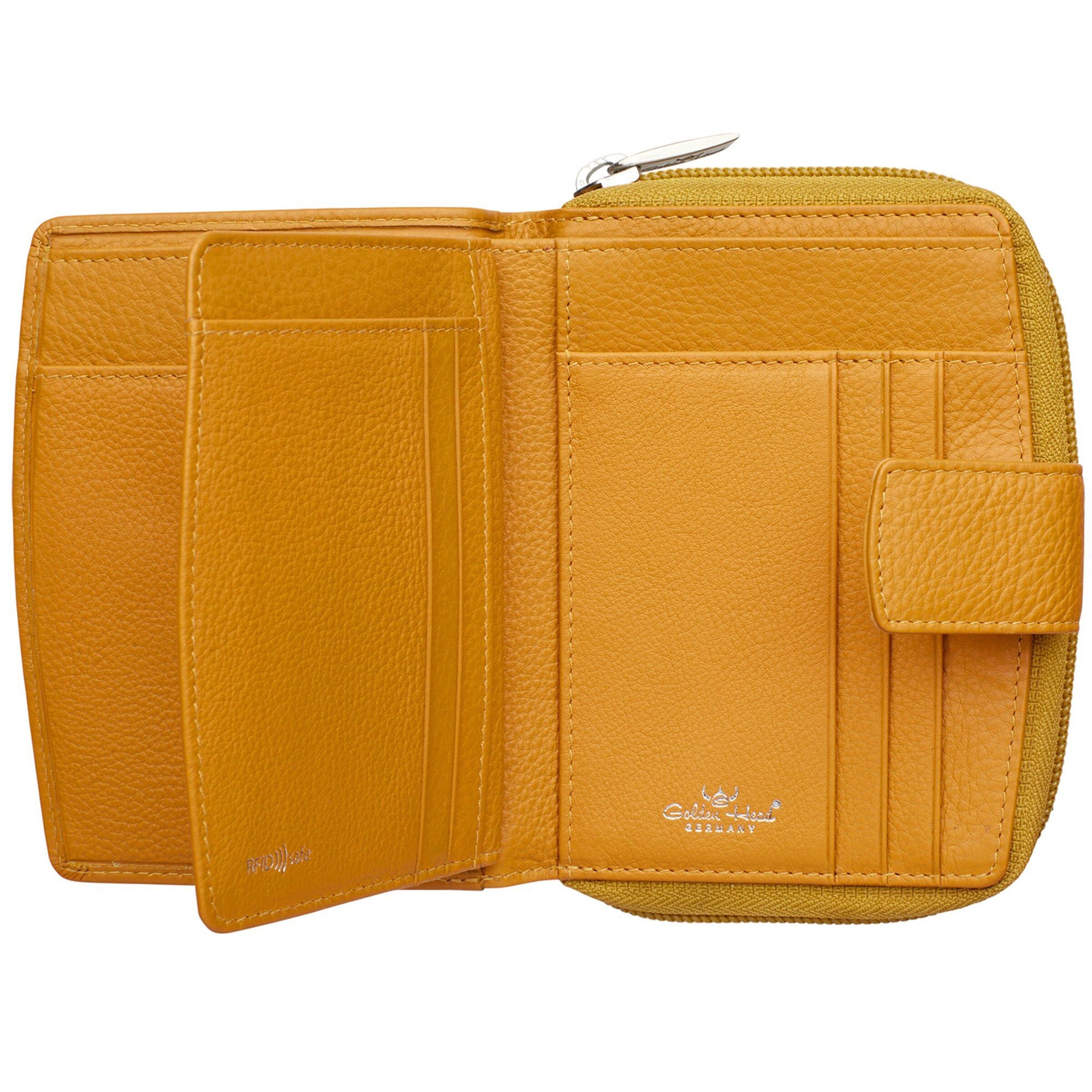 GOLDEN HEAD Wallet 'Madrid' in Yellow