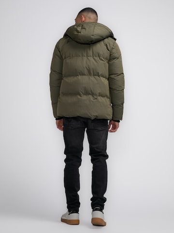 Petrol Industries Between-season jacket 'Angoon' in Green