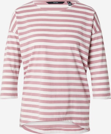 VERO MODA Shirt 'VMLuna Malena' in Pink: front