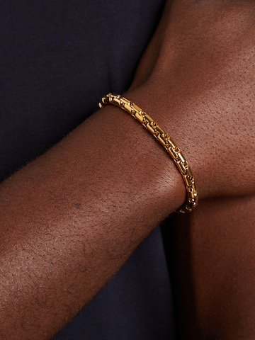 Lucardi Bracelet 'Klassisch' in Gold: front