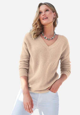 include Pullover in Beige: predná strana