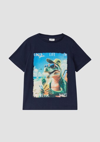 s.Oliver T-Shirt in Blau