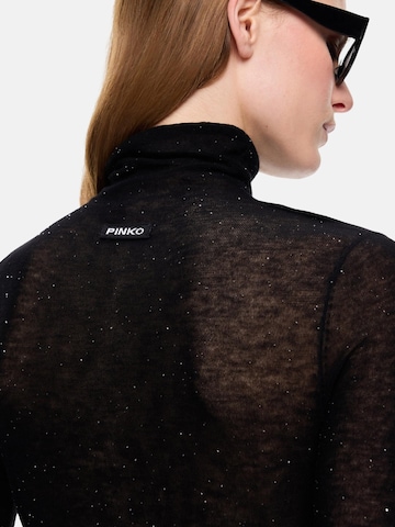 Pullover 'PINKO MOSS MAGLIA ULTRAFINE Maglieria' di PINKO in nero