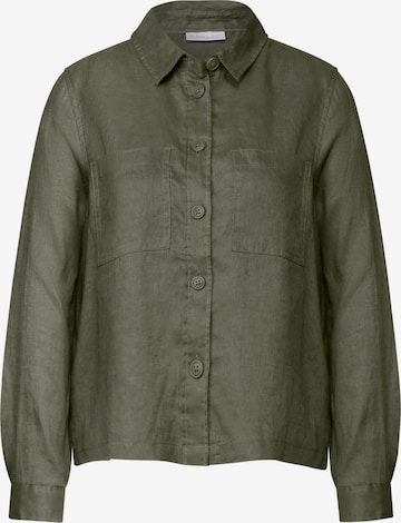 Street One Studio Bluse in Grün: Vorderseite