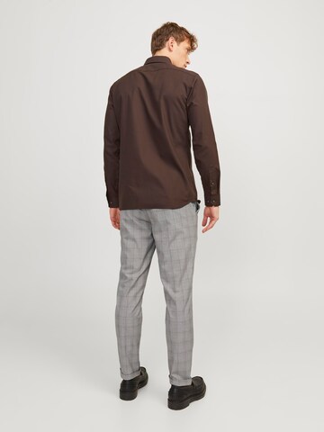 JACK & JONES Slim fit Chino trousers 'MARCO CONNOR' in Brown