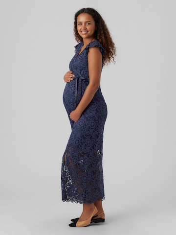 MAMALICIOUS Kleid 'Mivane' in Blau