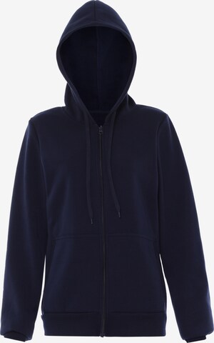 NALLY Sweatjacke in Blau: predná strana