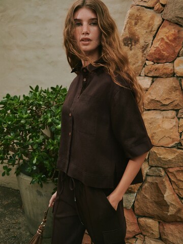 Next Blouse 'N. Premium' in Brown