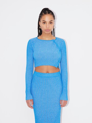 LeGer by Lena Gercke Pullover 'Georgia' in Blau: predná strana