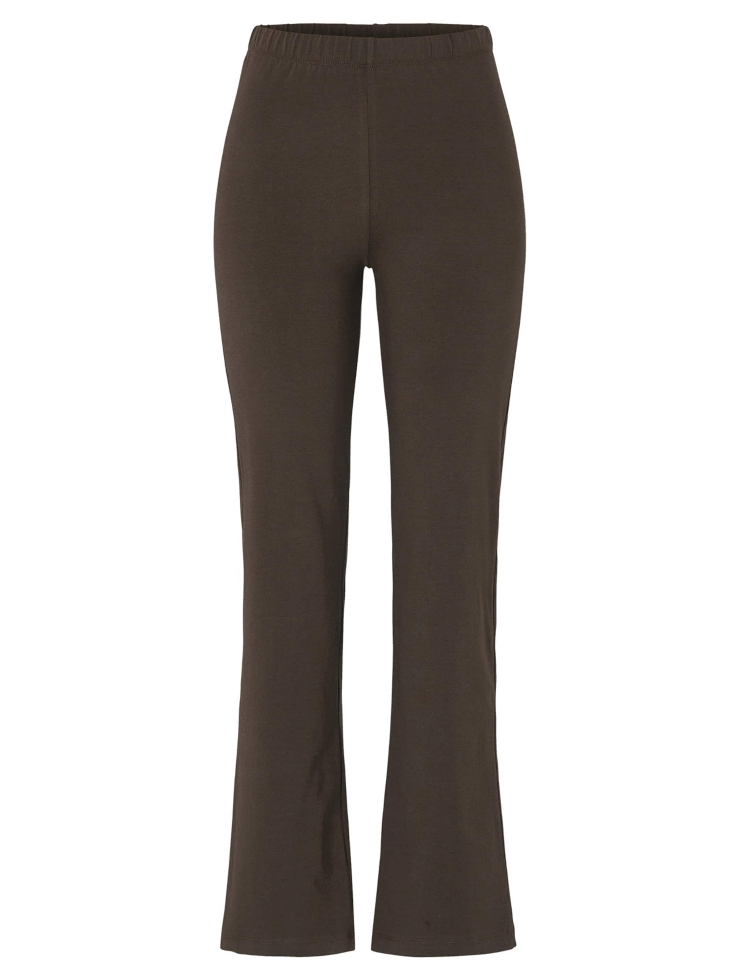 Cellbes of Sweden Bootcut Leggings in Bruin: voorkant