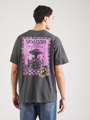 Volcom T-Shirt 'RYGALSKI' in Grau: Vorderseite