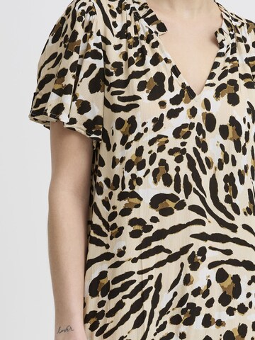 ICHI Dress in Mixed colours