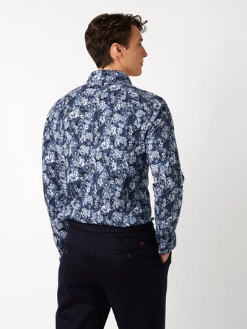 Coupe slim Chemise business DESOTO en bleu