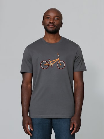 T-Shirt 'BMX' Watapparel en gris : devant