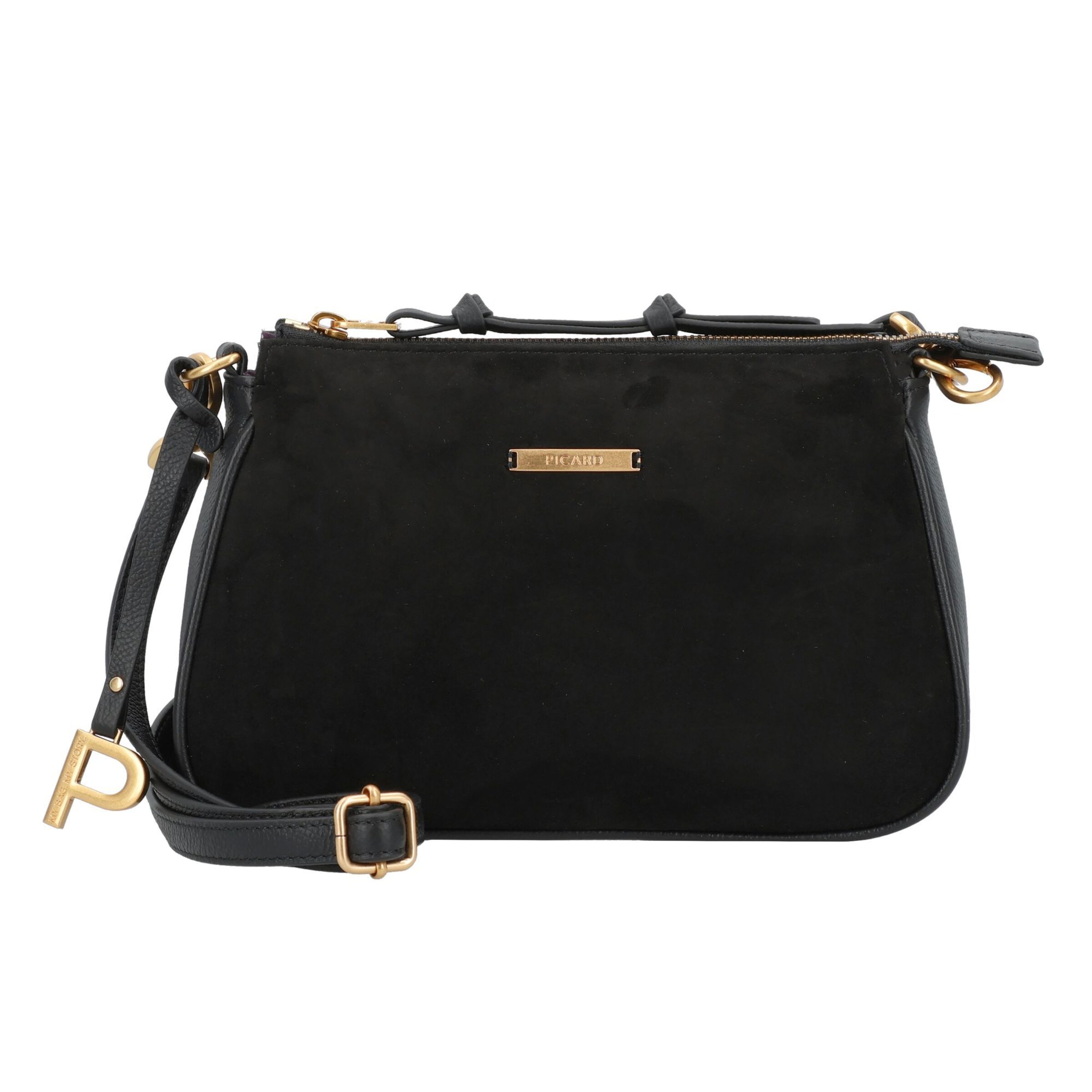 Sac à bandoulière 'Bellair' Picard en noir : devant