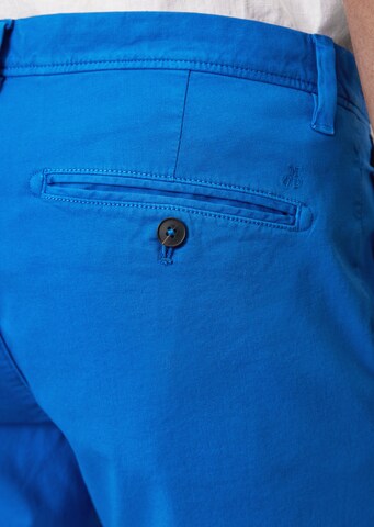Marc O'Polo Slimfit Shorts 'Salo' in Blau