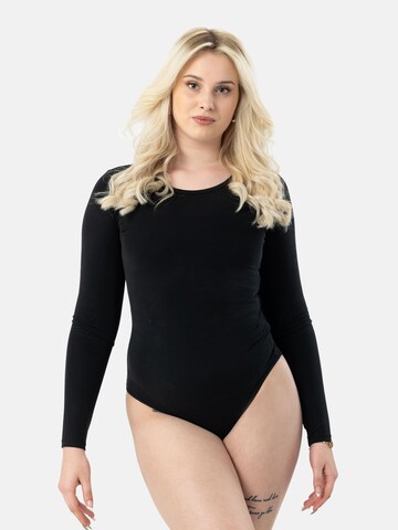 LEAFLETIC Bodysuit 'Leafletic Women’s Long Sleeve Bodysuit' in Black