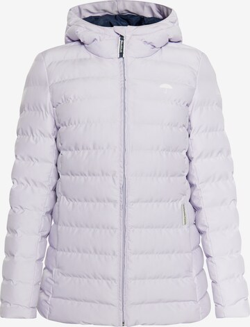 Schmuddelwedda Between-Season Jacket in Purple: front