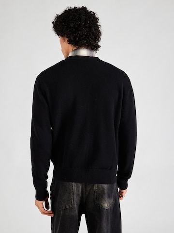 WEEKDAY Knit cardigan 'Ronnie' in Black