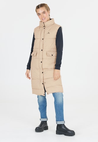 Whistler Sportbodywarmer 'Amaretto' in Beige: voorkant