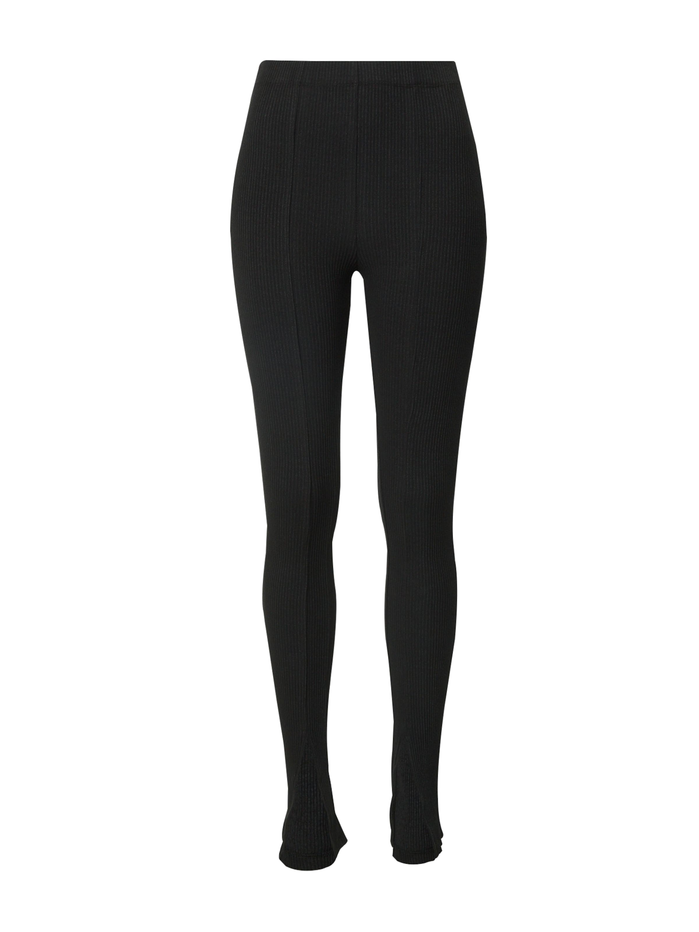 A LOT LESS Skinny Leggings 'Indira' i sort: forside