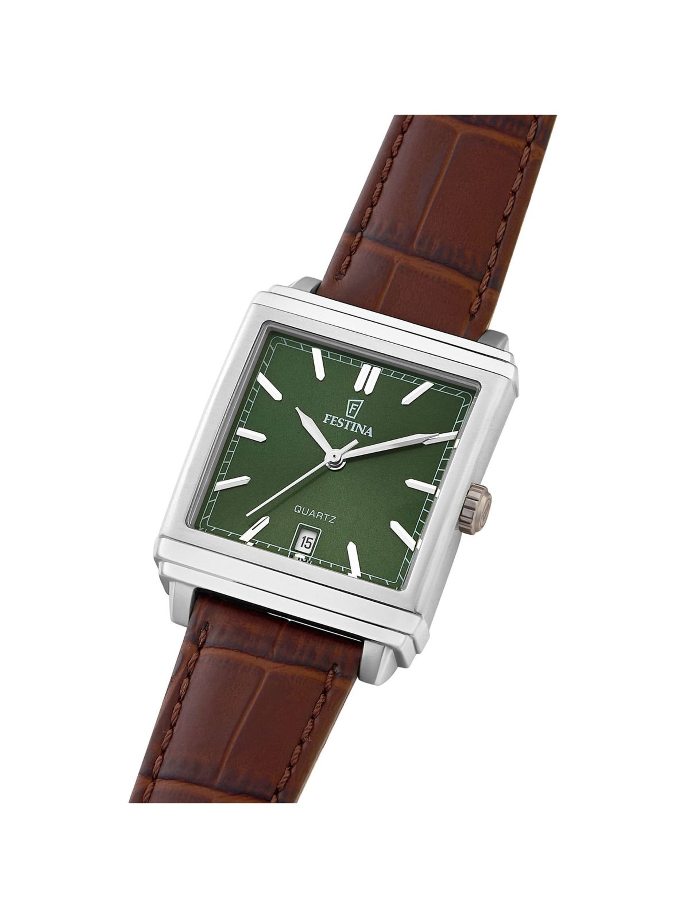 Montre à affichage analogique FESTINA en vert