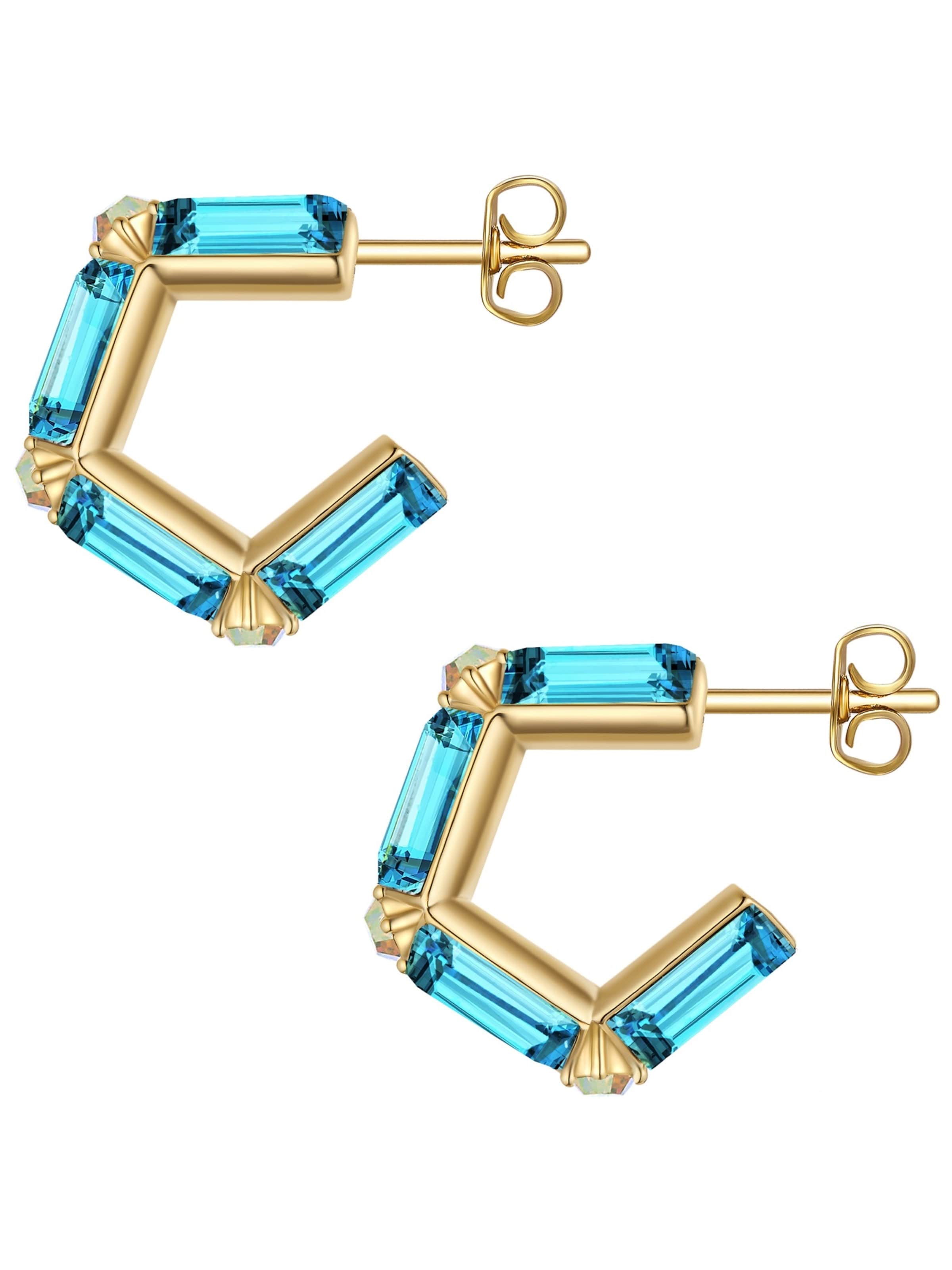 Yokoamii Earrings in Blue