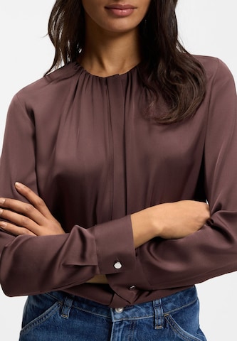 BOSS Blouse 'Banorah' in Brown