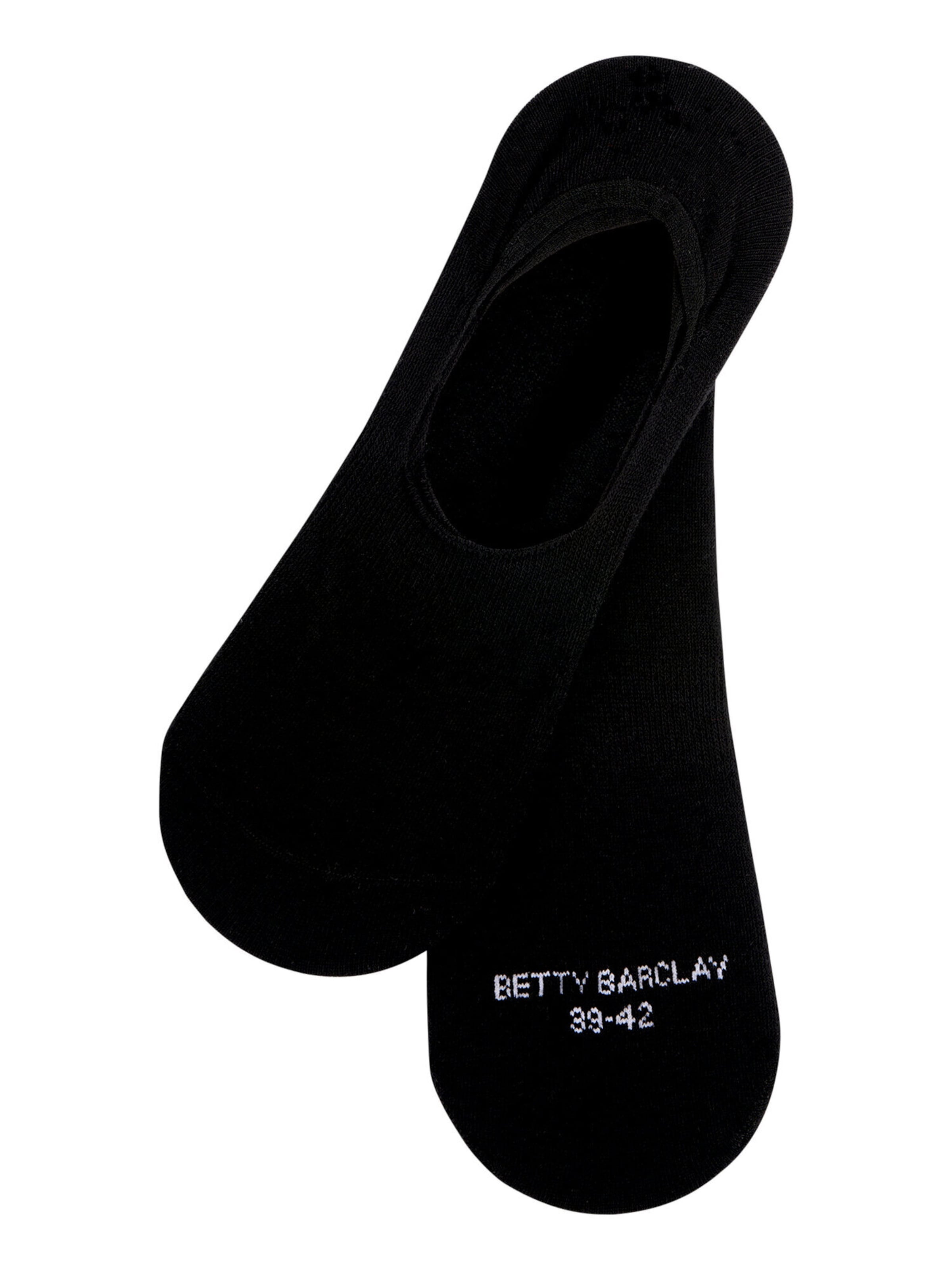 Calza velata di Betty Barclay in nero: frontale