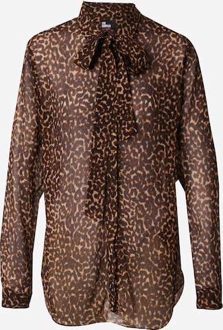 Bluză de la The Kooples pe maro: față