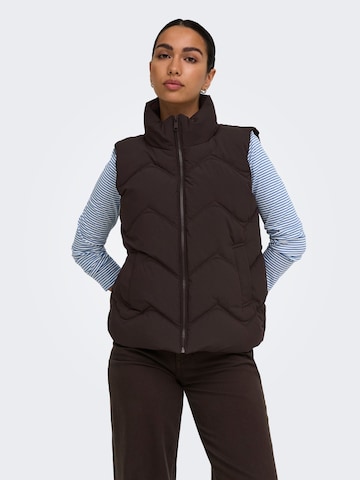 Gilet 'JDYPower' JDY en marron : devant