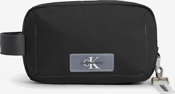 Calvin Klein Jeans Toiletry Bag in Black: front