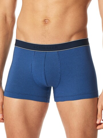 SCHIESSER Boxer shorts in Blue: front