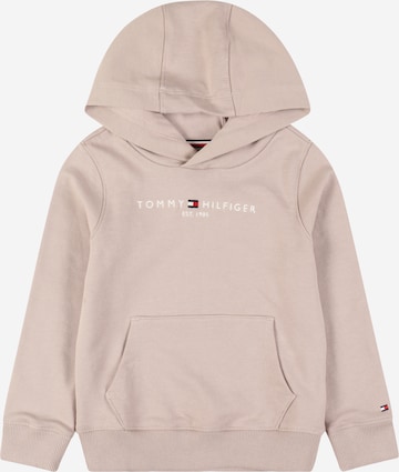 Sweat 'Essential' TOMMY HILFIGER en gris : devant