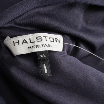 HALSTON HERITAGE Kleid XL in Blau