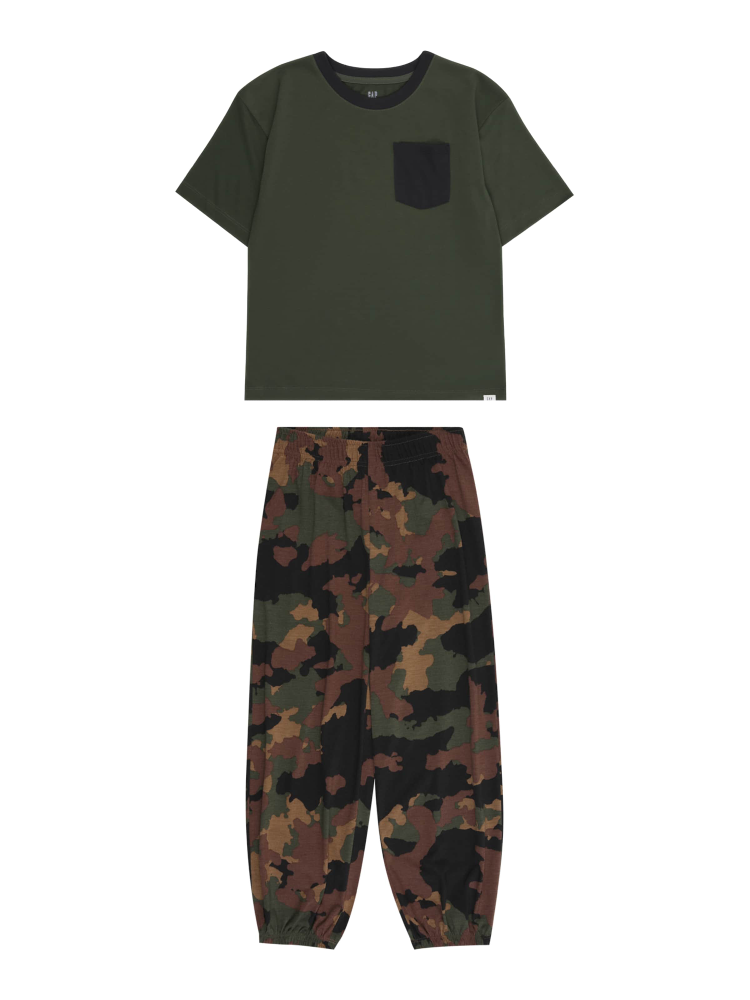 Set GAP en vert : devant